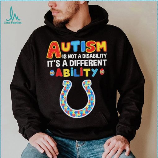 Indianapolis Colts NFL Autism Is Not A Disability 2024 Shirt