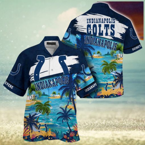 Indianapolis Colts NFL Customized Summer Hawaii Shirt For Sports Fans