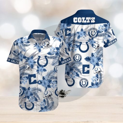 Indianapolis Colts Nfl Design 9 Beach Hawaiian Shirt Men And Women For Fans Gift