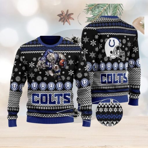 Indianapolis Colts Ugly Christmas Sweater Perfect Holiday Gift