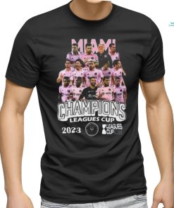 Inter Miami Champions Leagues Cup 2023 T Shirt