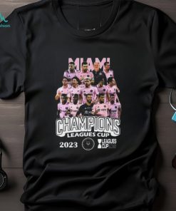 Inter Miami Champions Leagues Cup 2023 T Shirt