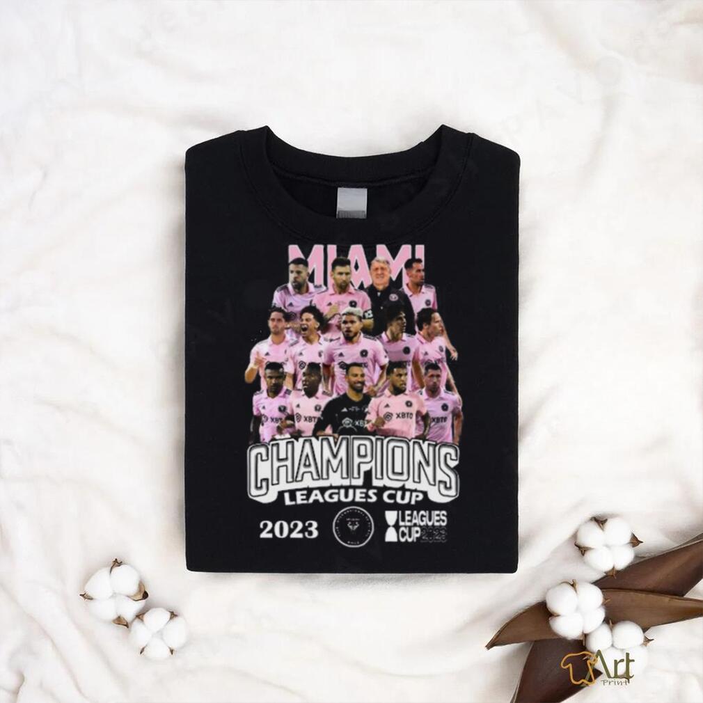 Inter Miami Champions Leagues Cup 2023 T Shirt Inter Miami Champions Leagues Cup 2023 T Shirt