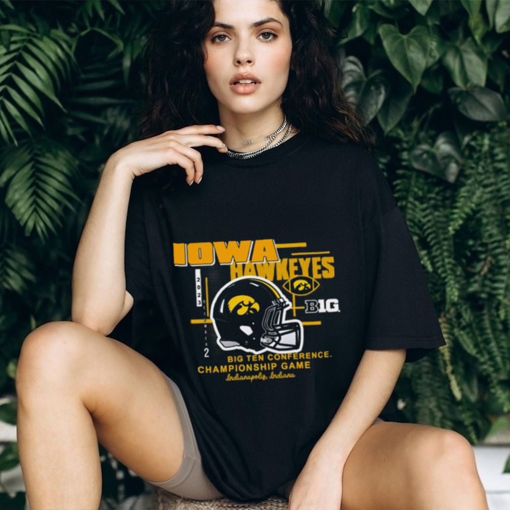 Iowa Hawkeyes 2023 Big Ten Conference Championship Game T Shirt Iowa Hawkeyes 2023 Big Ten Conference Championship Game T Shirt