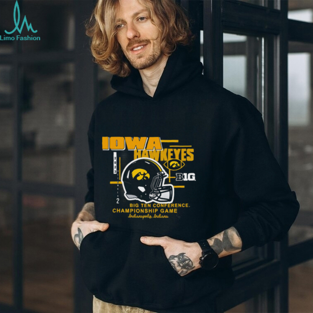 Iowa Hawkeyes 2023 Big Ten Conference Championship Game T Shirt Iowa Hawkeyes 2023 Big Ten Conference Championship Game T Shirt