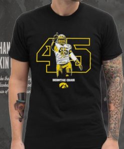 Iowa Hawkeyes Deontae Craig shirt