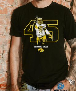 Iowa Hawkeyes Deontae Craig shirt
