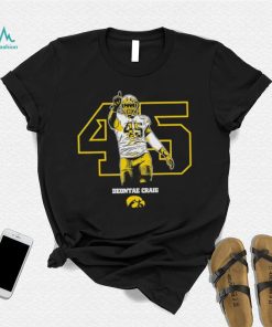 Iowa Hawkeyes Deontae Craig shirt