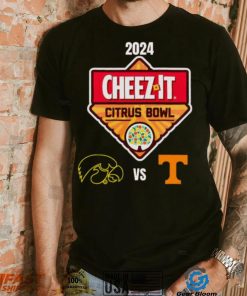 Iowa Hawkeyes vs Tennessee Volunteers 2024 Vrbo Fiesta Bowl shirt