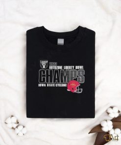 Iowa State Cyclones 2023 Liberty Bowl Champions Helmet T Shirt