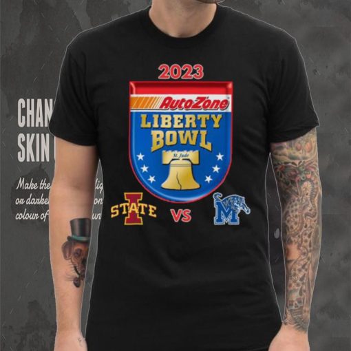 Iowa State Cyclones vs Memphis Tigers 2023 Autozone Liberty Bowl shirt