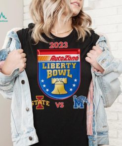 Iowa State Cyclones vs Memphis Tigers 2023 Autozone Liberty Bowl shirt