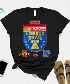 Iowa State Cyclones vs Memphis Tigers 2023 Autozone Liberty Bowl shirt