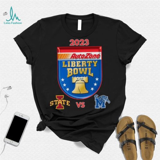 Iowa State Cyclones vs Memphis Tigers 2023 Autozone Liberty Bowl shirt