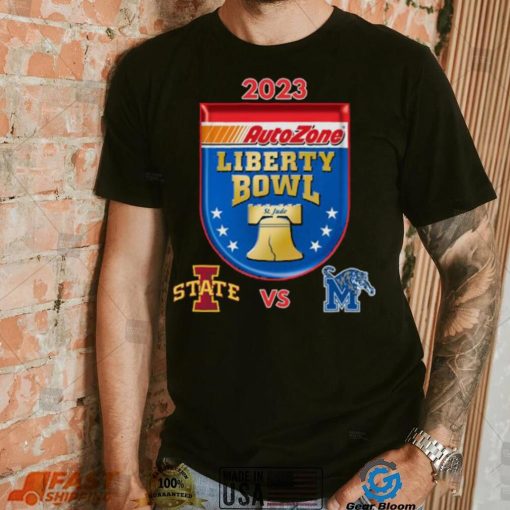 Iowa State Cyclones vs Memphis Tigers 2023 Autozone Liberty Bowl shirt