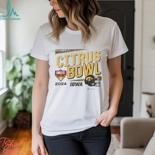 Iowa hawkeyes 2024 citrus bowl cheez it essentials shirt