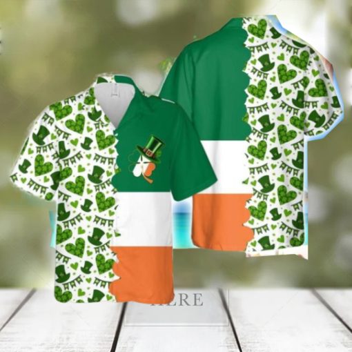 Irish St Patrick’s Day Best Summer Gift Aloha Hawaiian Shirt 3D Printed