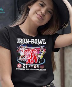 Iron Bowl Alabama 27 24 Auburn November 25 2023 shirt