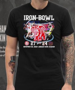 Iron Bowl Alabama 27 24 Auburn November 25 2023 shirt