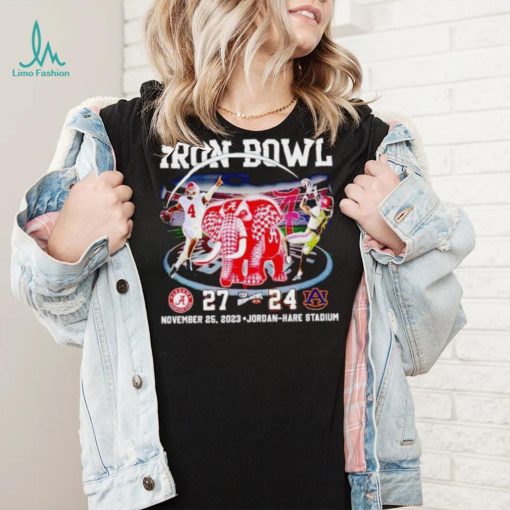 Iron Bowl Alabama 27 24 Auburn November 25 2023 shirt