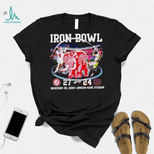 Iron Bowl Alabama 27 24 Auburn November 25 2023 shirt
