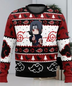 Itachi Chibi 3D Christmas Ugly Sweater