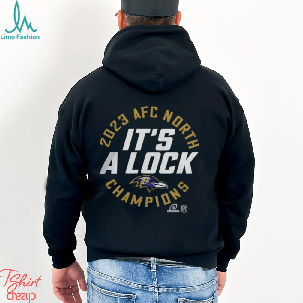 It’s A Lock Baltimore Ravens 2023 Afc North Division Champions Trophy Collection Shirt It’s A Lock Baltimore Ravens 2023 Afc North Division Champions Trophy Collection Shirt