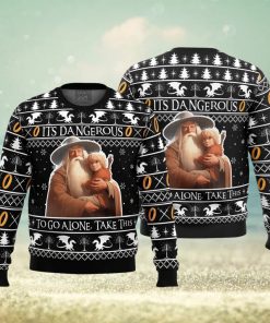 It’s Dangerous to go Alone Lord of the Rings Ugly Christmas Sweater