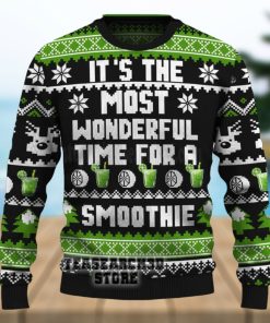 It’s The Most Wonderful Time For A Smoothie Ugly Christmas Sweater