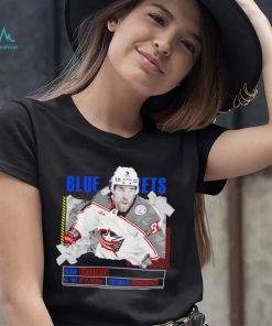 Ivan Provorov Columbus Blue Jackets ice hockey player information paper shirt