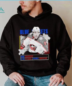 Ivan Provorov Columbus Blue Jackets ice hockey player information paper shirt