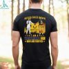 JJ McCarthy And Tom Brady Never Back Down I Am A Wolverines Fan Now And Forever T Shirt