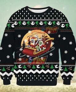 Jack And Grinch Knitting Ugly Christmas Sweater Xmas 3D Printed Christmas Sweater Gift