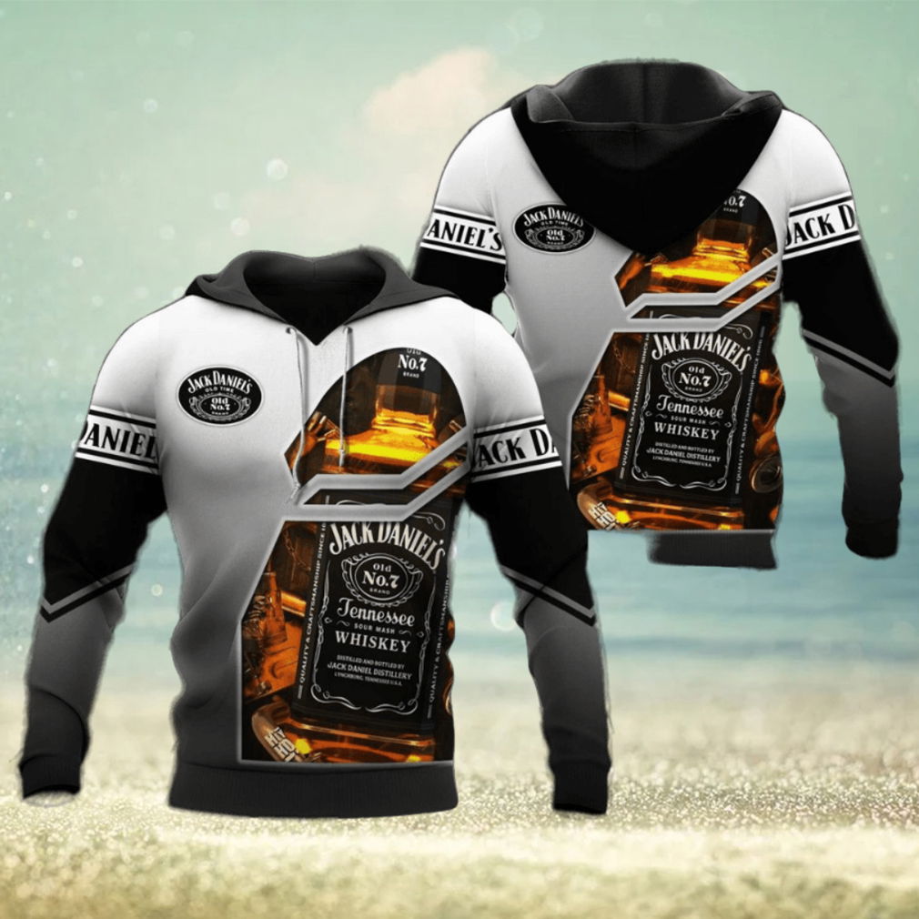 Jack Daniel’s Whiskey White Pullover Hoodie Jack Daniel’s Whiskey White Pullover Hoodie