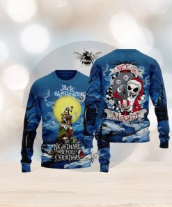 Jack Skellington The Nightmare Before Christmas Nice Or Naughty Ugly Sweater