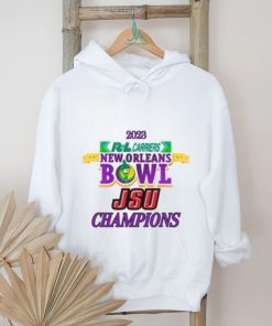 Jacksonville State Gamecocks 2023 Carriers New Orleans Bowl Champions T Shirt