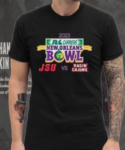 Jacksonville State Gamecocks vs Louisiana Ragin’ Cajuns 2023 New Orleans Bowl shirt