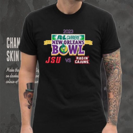 Jacksonville State Gamecocks vs Louisiana Ragin’ Cajuns 2023 New Orleans Bowl shirt