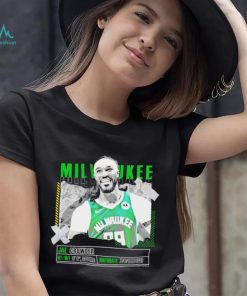 Jae Crowder Milwaukee Bucks basketball player pose paper gift shirt