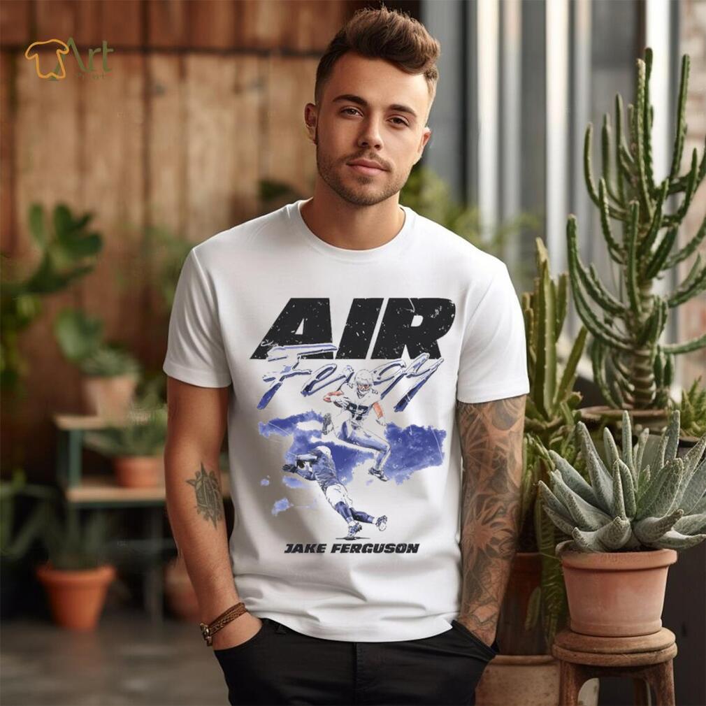 Jake Ferguson Dallas Air Fergy Football Shirt Jake Ferguson Dallas Air Fergy Football Shirt