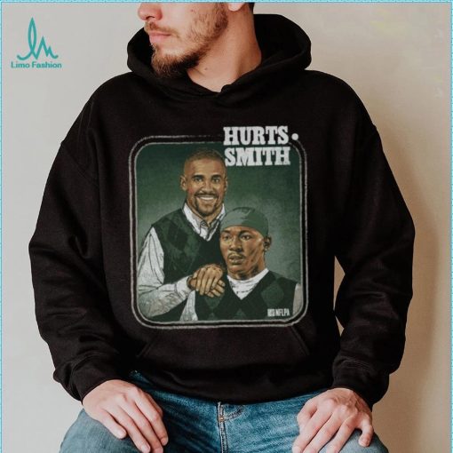 Jalen Hurts & DeVonta Smith Philadelphia Step Brothers WHT Shirt