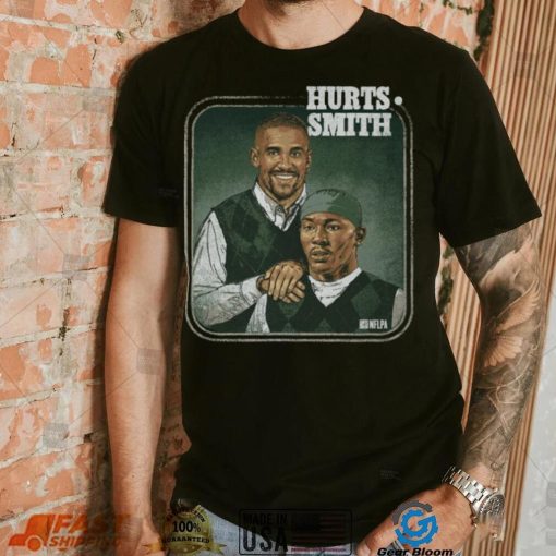 Jalen Hurts & DeVonta Smith Philadelphia Step Brothers WHT Shirt