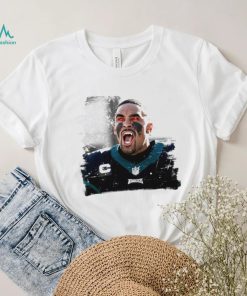 Jalen Hurts unleashed fangs out funny shirt