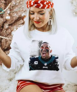 Jalen Hurts unleashed fangs out funny shirt