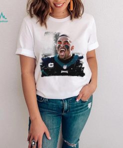 Jalen Hurts unleashed fangs out funny shirt