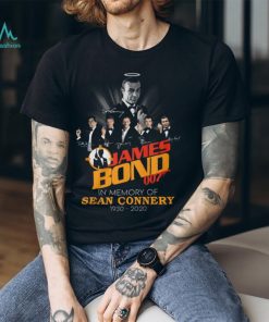 Jame Bond 007 In Memory Of Sean Connery 1930 – 2020 T Shirt