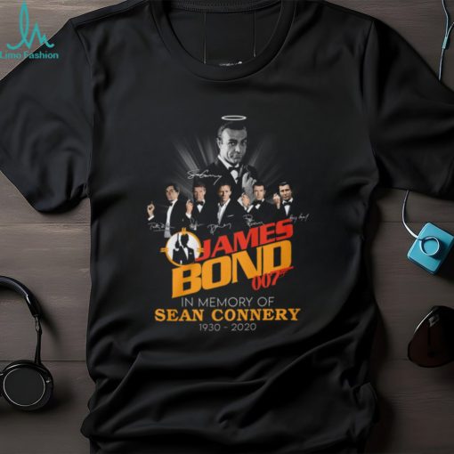 Jame Bond 007 In Memory Of Sean Connery 1930 – 2020 T Shirt