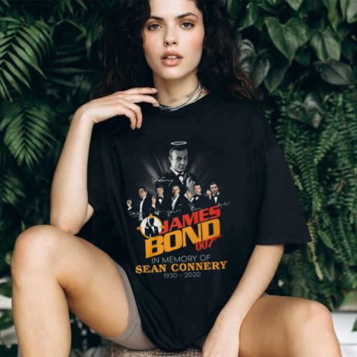 Jame Bond 007 In Memory Of Sean Connery 1930 – 2020 T Shirt