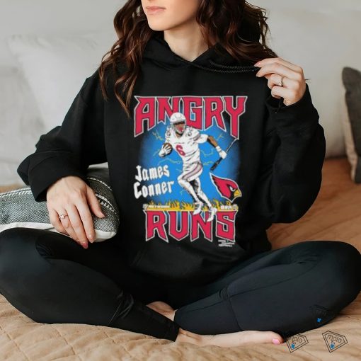 James Conner Arizona Cardinals Angry Runs Retro Shirt
