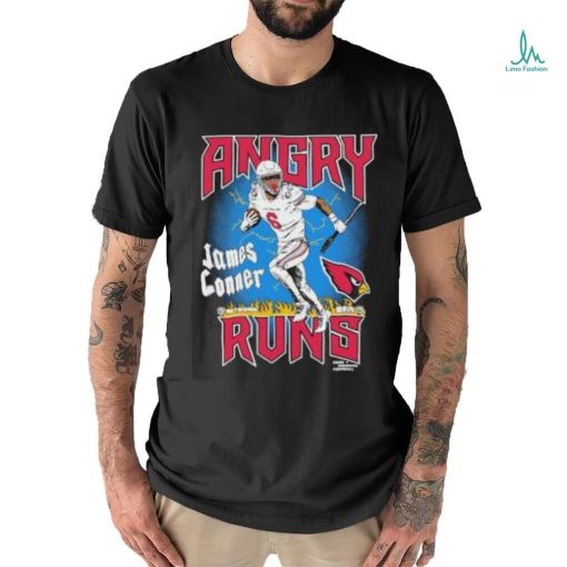 James Conner Arizona Cardinals Angry Runs Retro Shirt